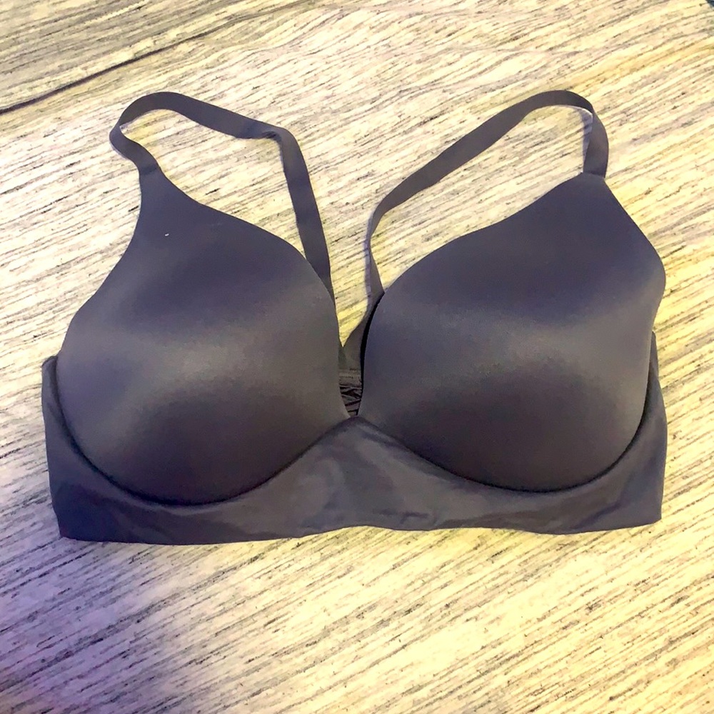 Gray lightly lined VS bra